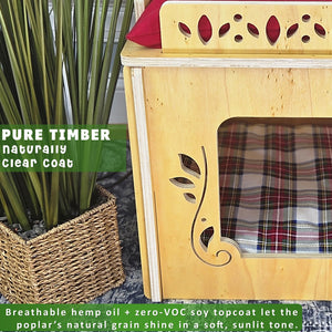 cat condos canopy pure timber closeup