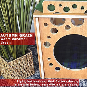 cat condos lunar lounge autumn grain closeup