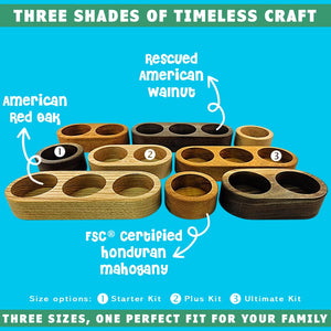 cat grass hardwood growing containers all options plus kit by toe beans