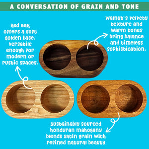 cat grass hardwood growing containers unstacked plus kit top view by toe beans