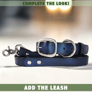 Leather Dog Collar | Full Grain Spanish Leather  | Made in the USA
