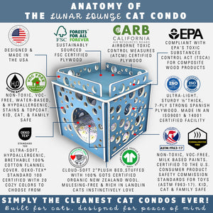 lunar lounge cat house anatomy by toe beans