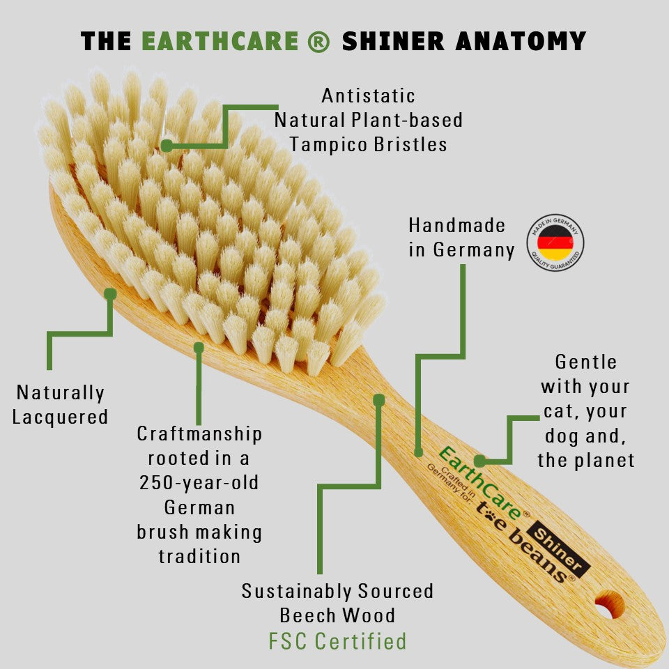Cat Bristle brush EarthCare Shiner Product Features