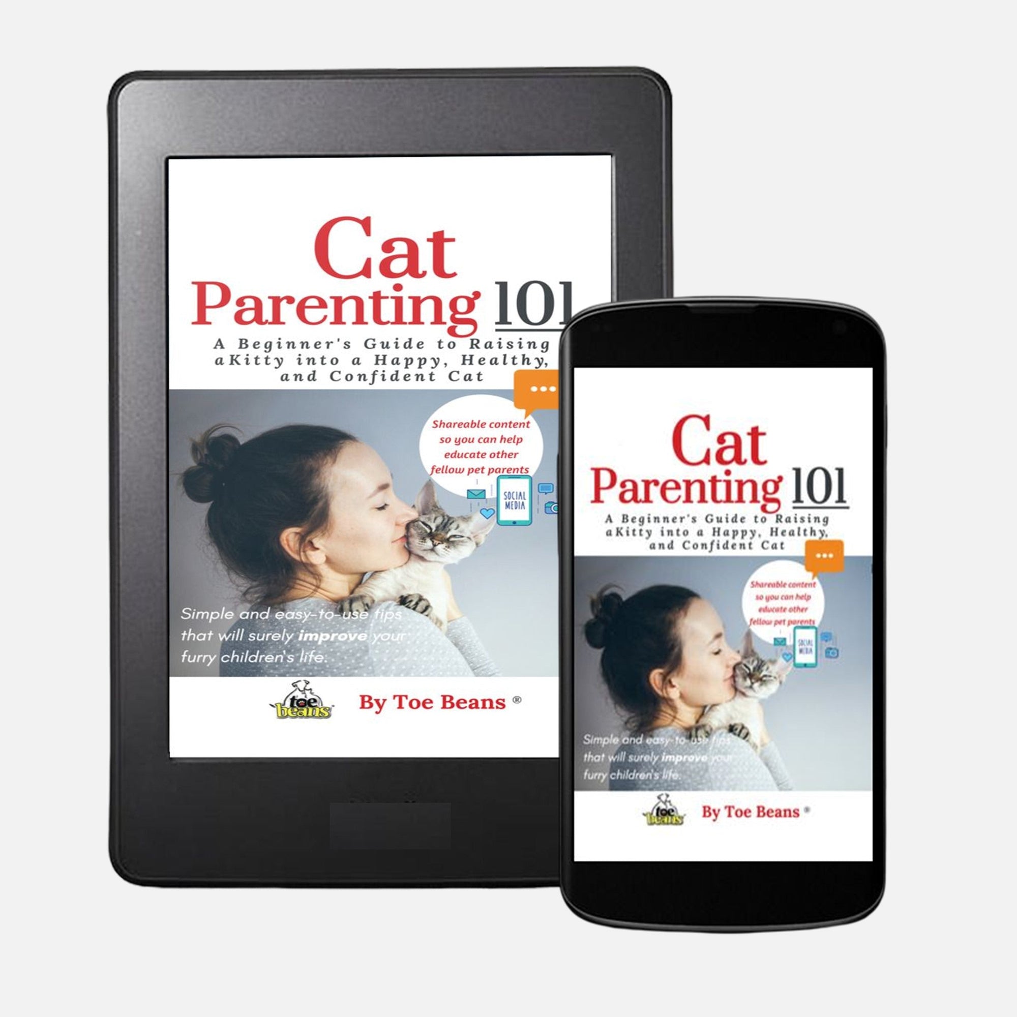 Cat Parenting Cat Book in eBook format  by Toe Beans 