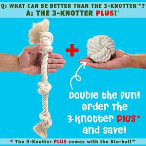 Dog Rope Toy | 3-Knotter