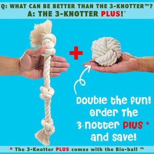 Dog Rope Toy | 3-Knotter