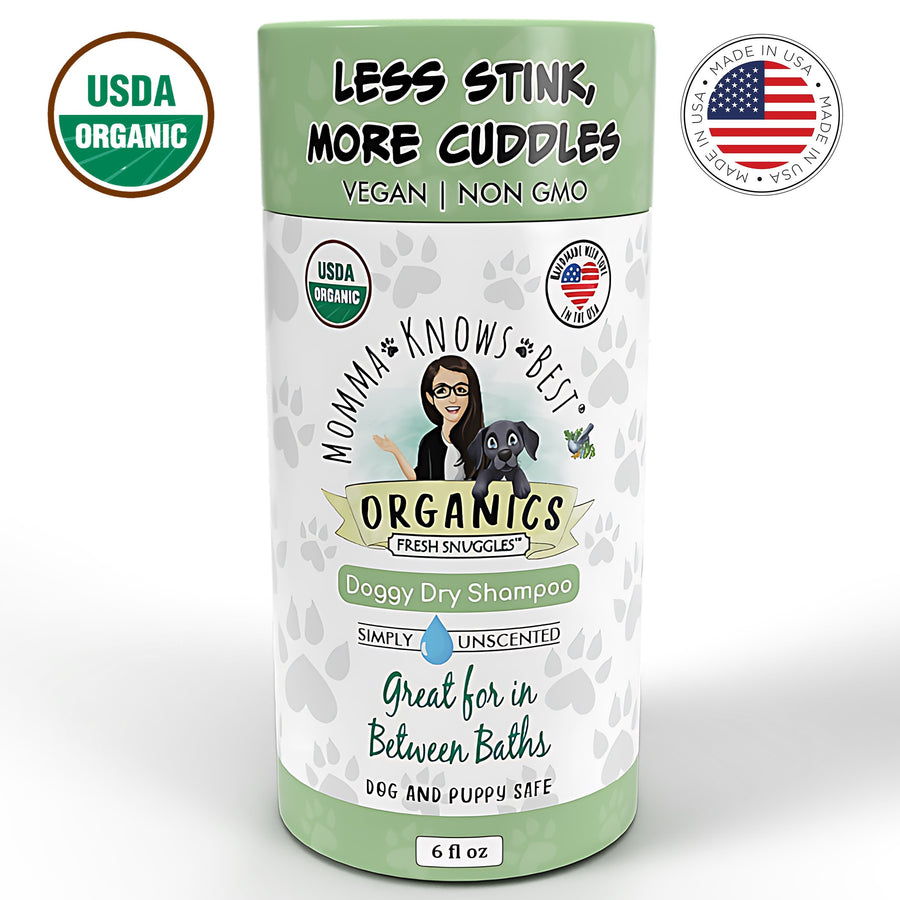 Dry Dog Shampoo | USDA Organic | Made in the USA