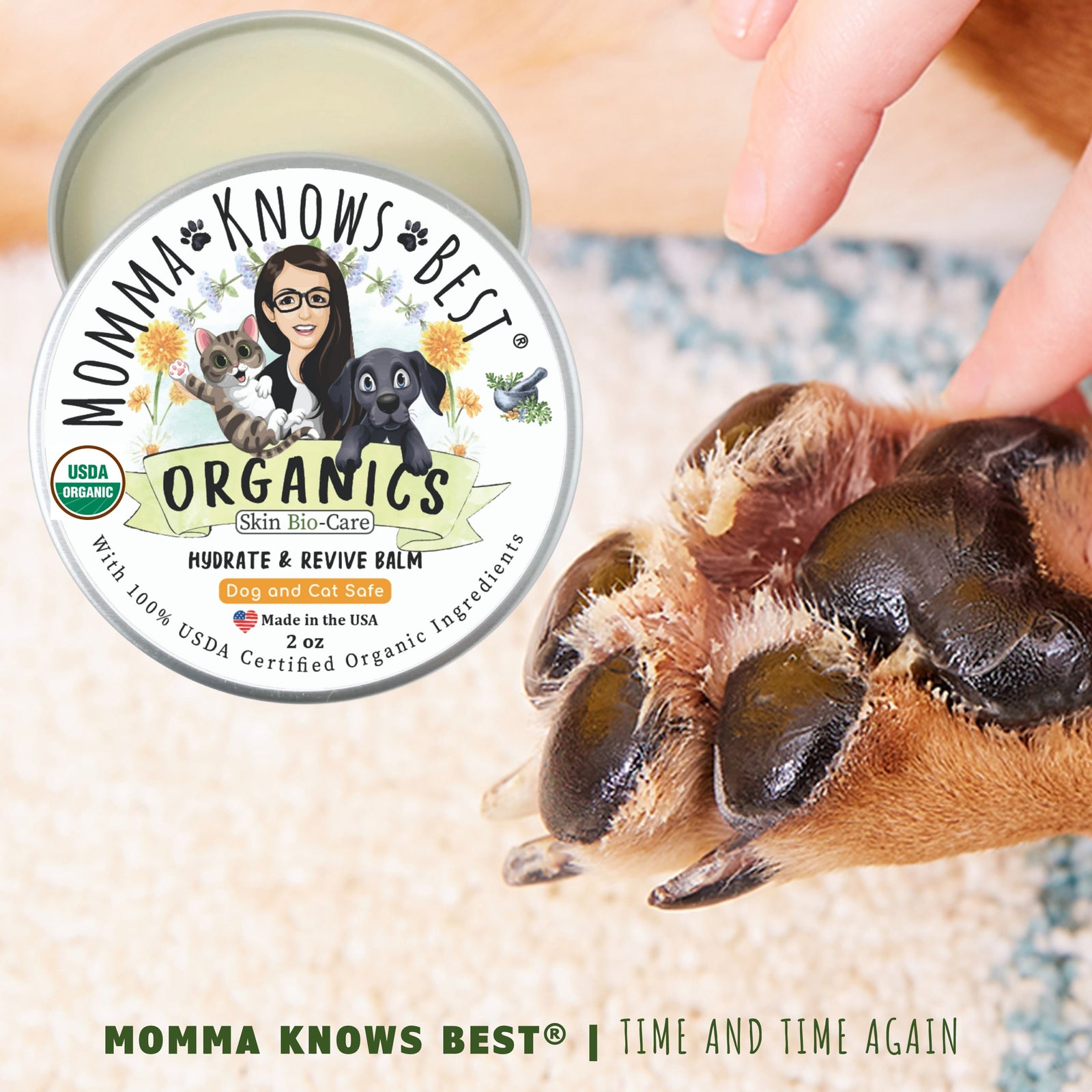 Organic dog paw balm outlet
