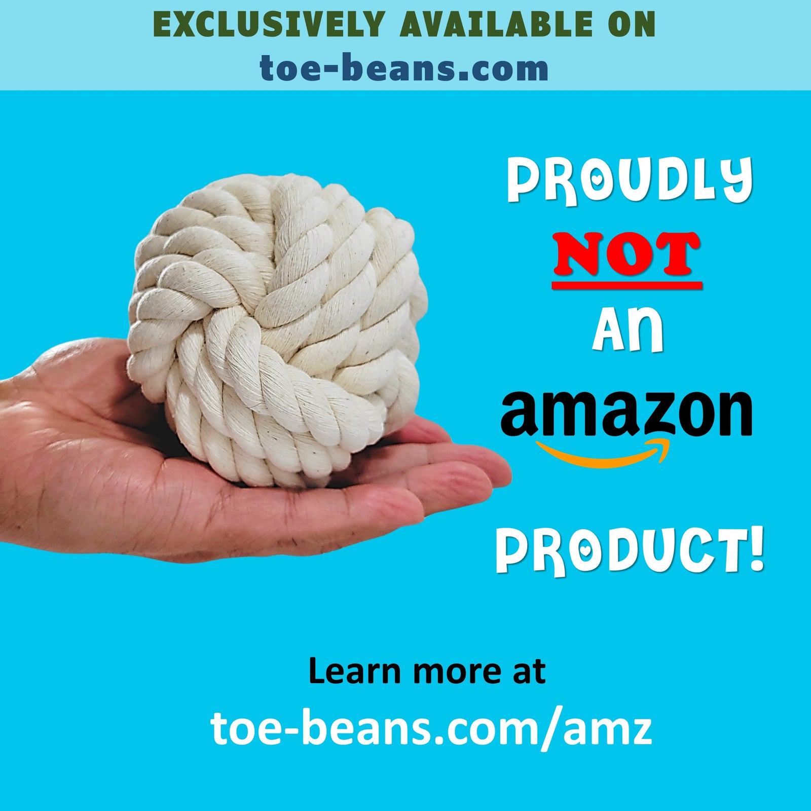 Proudly not an amazon product