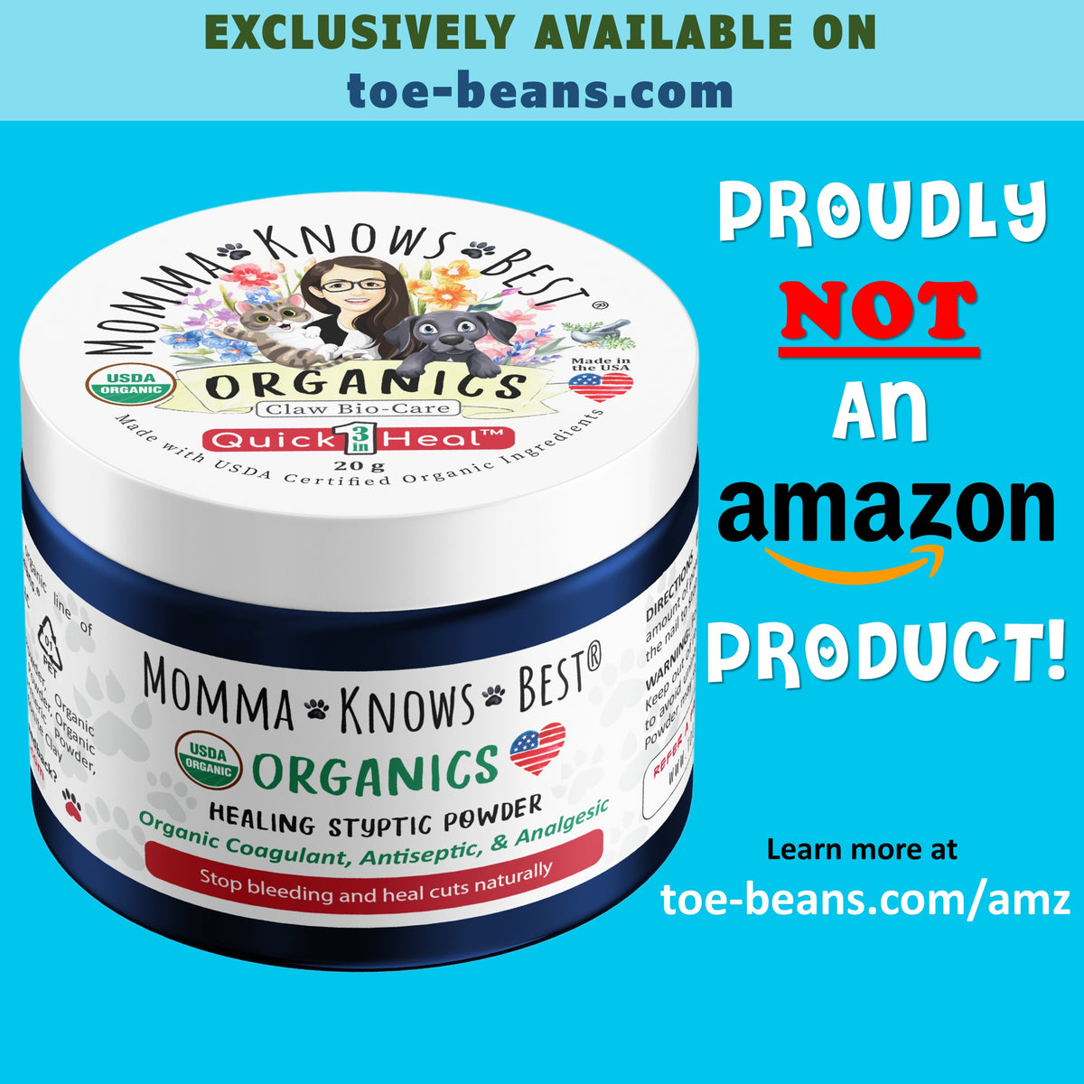 Proudly not an amazon product