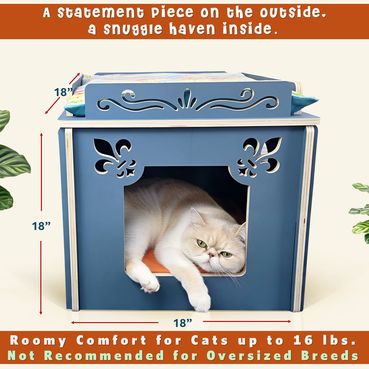 cat condos made in the usa regent dimensions