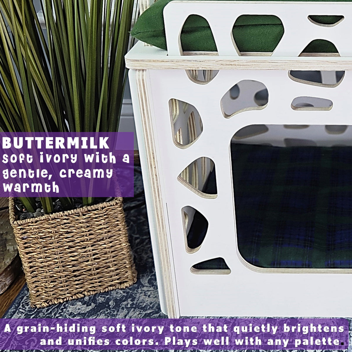 cat condos savanna vista buttermilk closeup