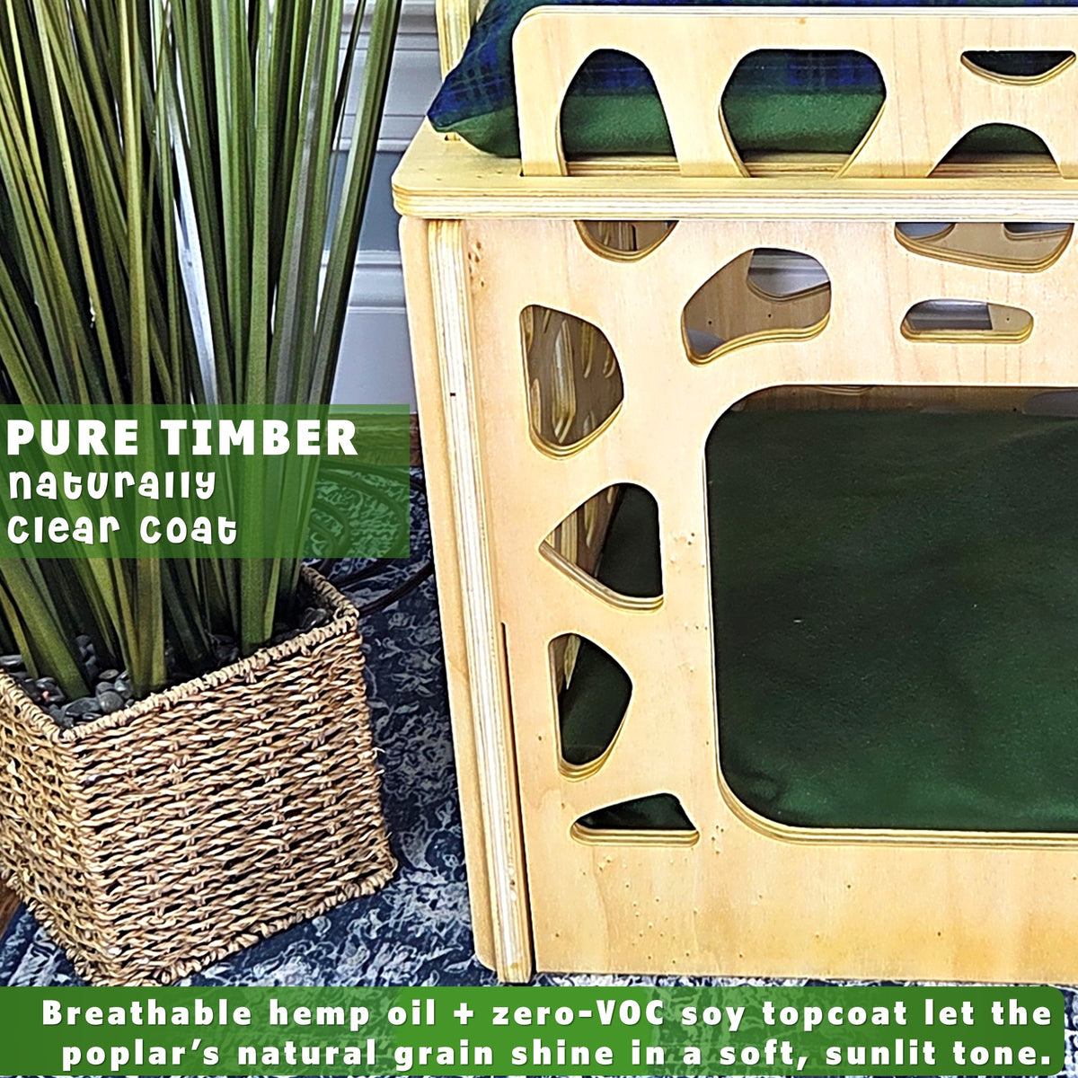 cat condos savanna vista pure timber closeup