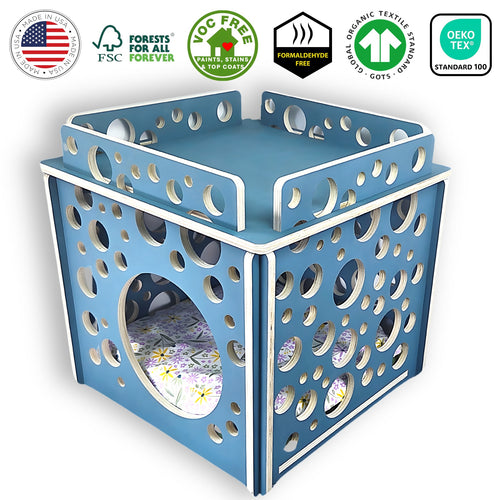 Cat Houses | Made in the USA | The Lunar Lounge