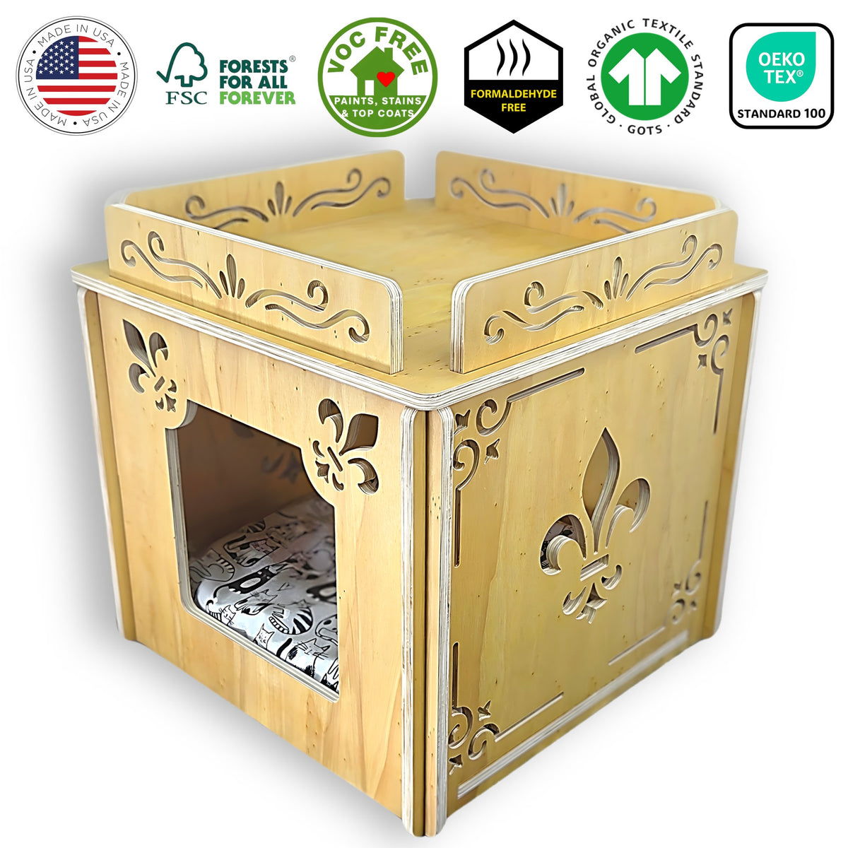 cat condos us-made regent pure timber