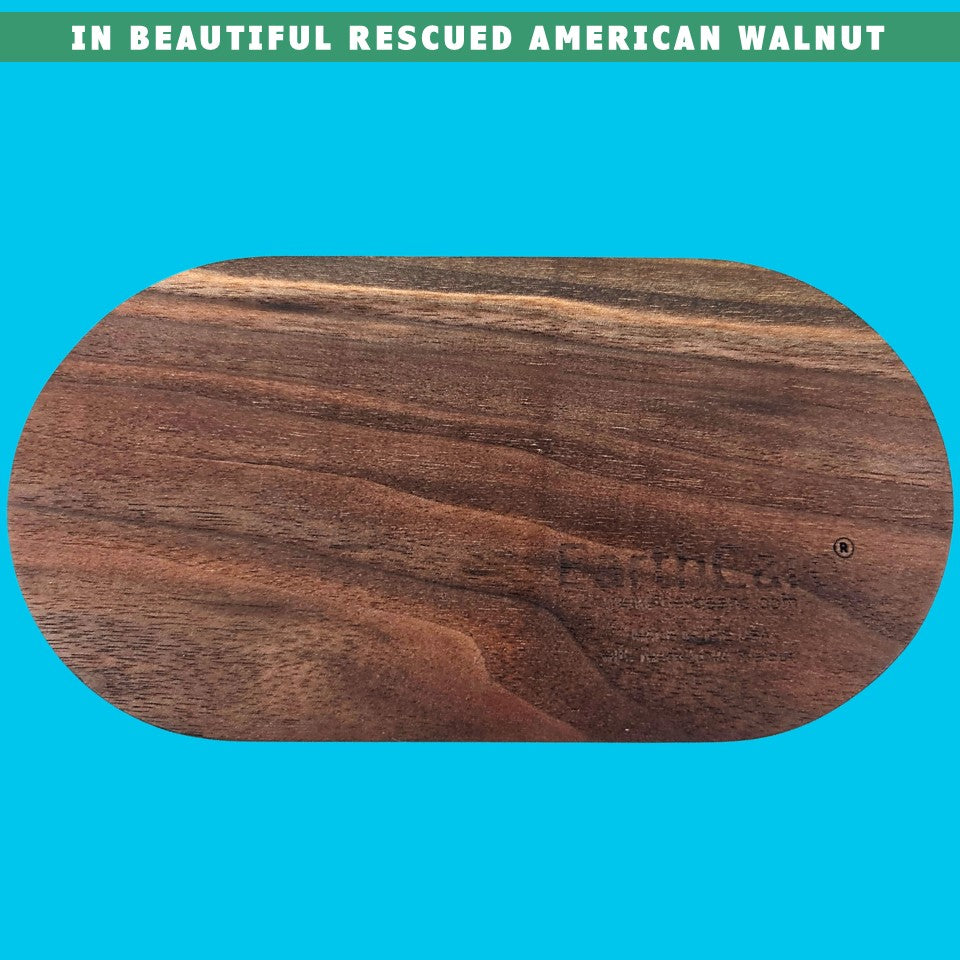 cat grass american walnut hardwood growing container plus back by toe beans