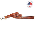 Leather Dog Collar Leash | Full Grain Spanish Leather | Made in the USA