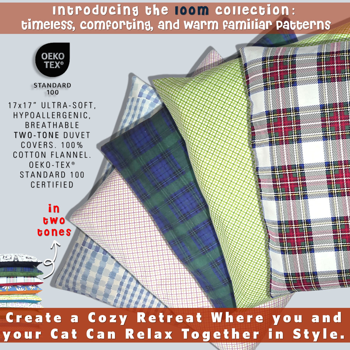 wool cat beds loom collection by toe beans