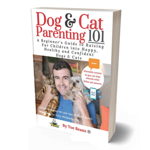 Dog and cat parenting pet book by Toe Beans