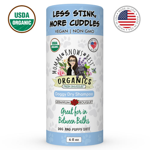 Dry Dog Shampoo | USDA Organic | Made in the USA