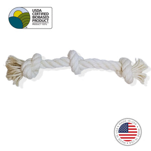 dog rope toy 3-knot for medium dogs