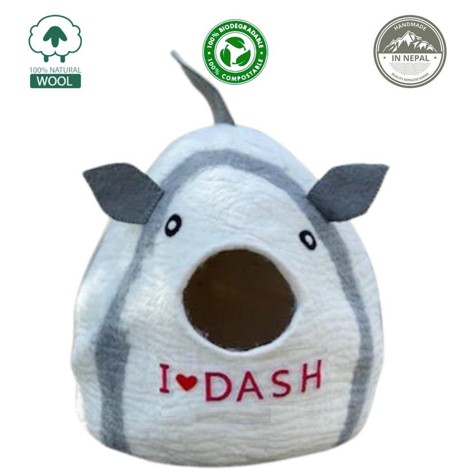 Cat bed, Customizable cat cave bed  by toe beans