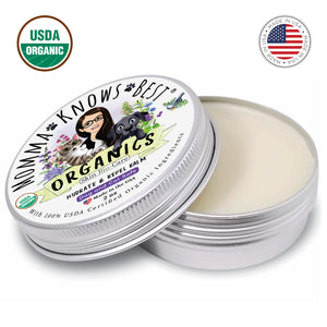 Organic paw & fur balm hydrate & repel by Momma Knows Best