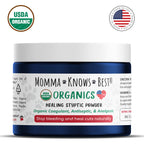 Styptic Powder for Dogs and Cats | USDA Organic | Made in the USA