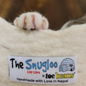 The Snugloo Blowfish Felt Cat Cave Paw by toe beans