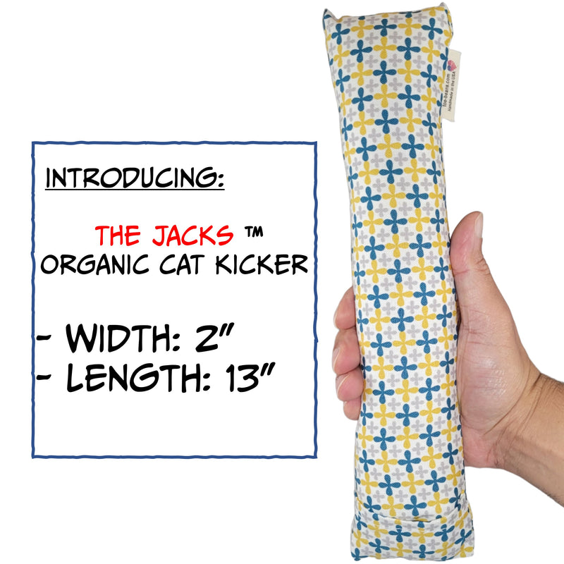 Cat Kicker Toy Organic Handmade in The USA toe beans